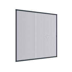 Fliegengitter Fenster 140x150 cm Anthrazit