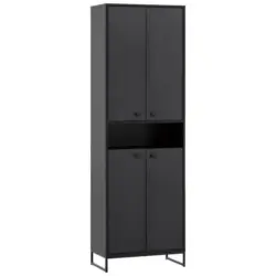 Schuhschrank Janne Schwarz B: 60,2 Cm