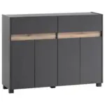 Möbelix Kommode 112,2 Cm Cosmo, Anthrazit