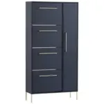 Möbelix Schuhschrank Kenth Blau B: 88,4 Cm