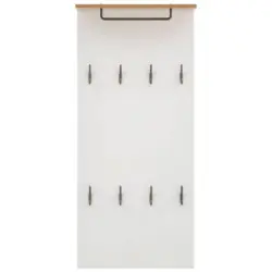 Garderobenpaneel Marit Eichefarben/Weiß B: 50 cm