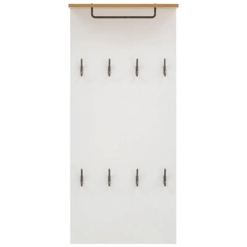 Garderobenpaneel Marit Eichefarben/Weiß B: 50 cm