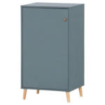 Möbelix Aktenschrank Serie 500 Blau B: 50,95 Cm