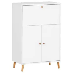 Sekretär Serie 500 Weiß B: 65,2 cm