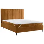 Möbelix Polsterbett mit Lattenrost Mia Kupferfarben 180x200 cm