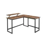 Möbelix Schreibtisch Iron B:130 Cm H: 92,2 Cm Braun/schwarz