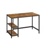 Möbelix Schreibtisch Iron B: 60 Cm, H: 75 Cm Braun/schwarz