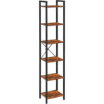 Möbelix Bücherwand Iron B: 40 Cm Braun/schwarz