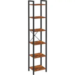 Bücherwand Iron B: 40 Cm Braun/schwarz