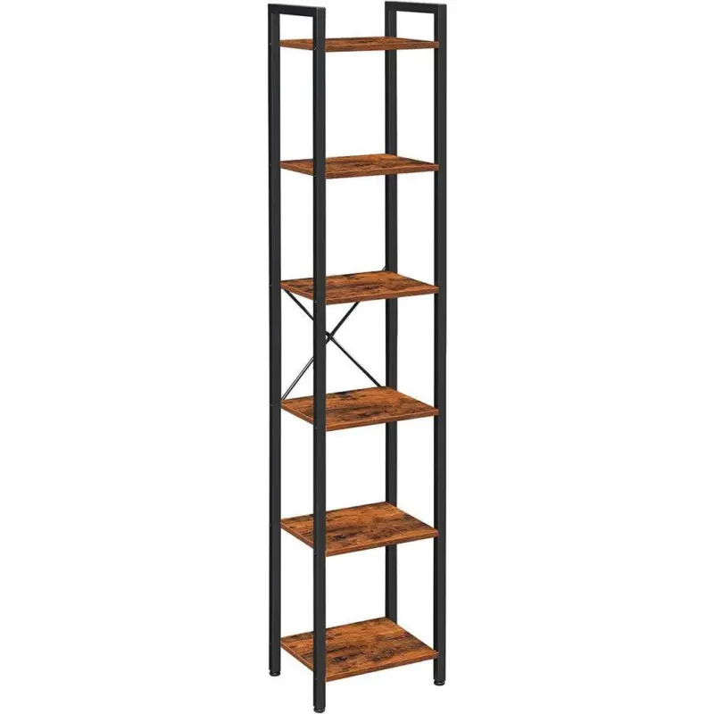 Bücherwand Iron B: 40 Cm Braun/schwarz