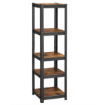 Möbelix Standregal Iron B: 37 Cm Braun/schwarz