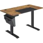 Möbelix Computertisch Iron B: 120 Cm Braun/schwarz