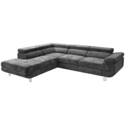 Ecksofa Mit Schlaffunktion + Bettkasten Savona, Webstoff
