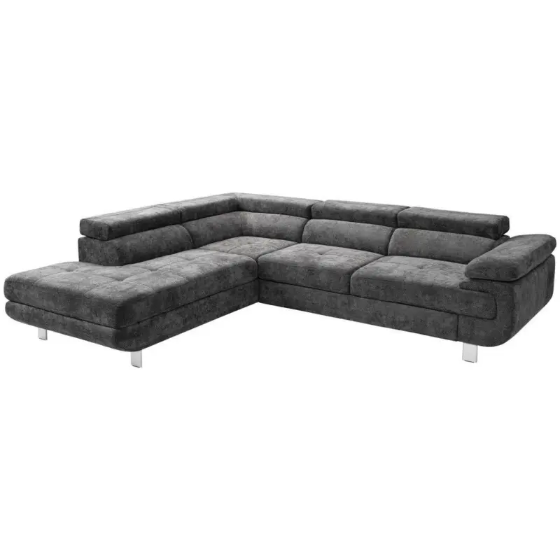 Ecksofa Mit Schlaffunktion + Bettkasten Savona, Webstoff
