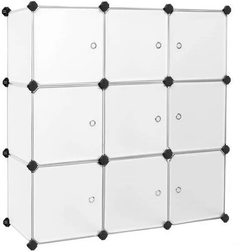 Regalkombination B: 93 Cm, Weiß