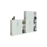 M&ouml;belix Office Edition B: 257 Cm Wei&szlig;