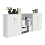 Möbelix Office Edition B: 253,2 Cm Weiß