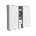 Möbelix Office Edition B: 213 Cm Grau/weiß