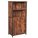 Möbelix Highboard B: 60 Cm Braun/schwarz