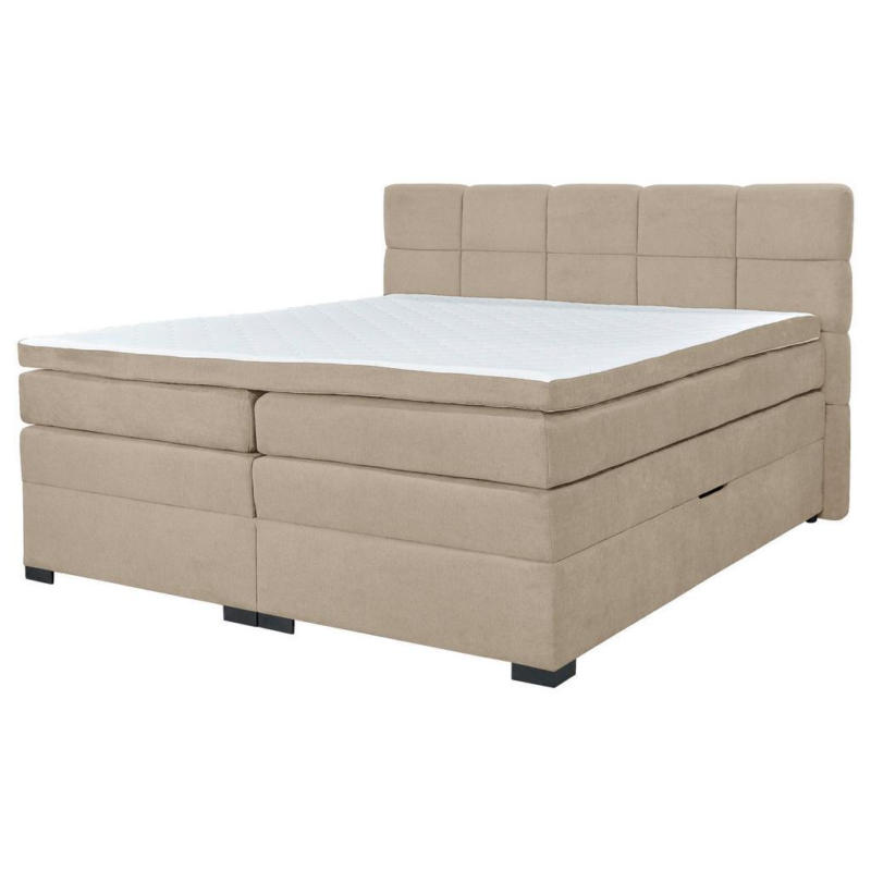 Boxspringbett mit Topper 180x200 April