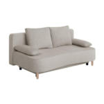 Möbelix Schlafsofa mit Bettkasten Lara Beige