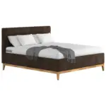 M&ouml;belix Polsterbett Mit Bettkasten Jupiter 160x200 Cm Braun