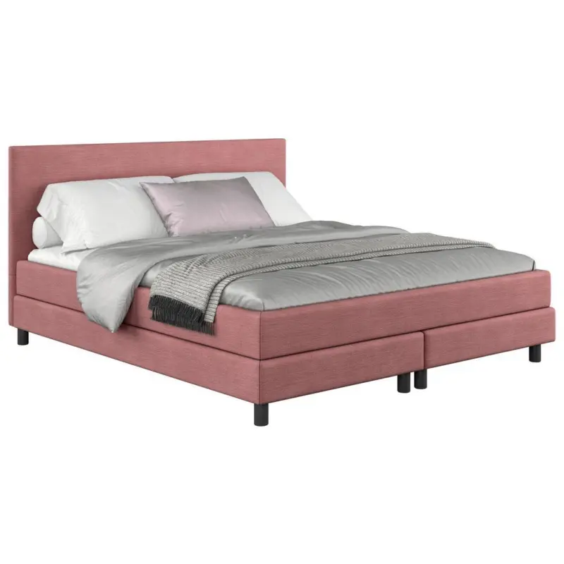 Boxbett Mit Topper Andorra 160x200 Cm Rosa
