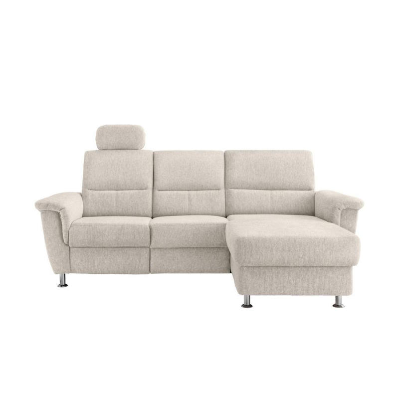 Ecksofa mit Stauraum Parole Beige Chenille