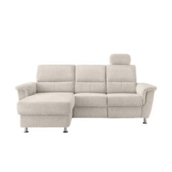 Ecksofa mit Stauraum Parole Beige Chenille