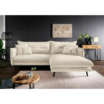 Möbelix Ecksofa Lazio Beige, S: 255x180 Cm