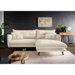 M&ouml;belix Ecksofa Lazio Beige, S: 255x180 Cm