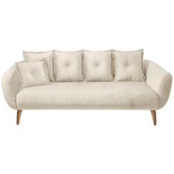 3-sitzer-sofa Baggio Beige, Buchefarben, B: 236 Cm