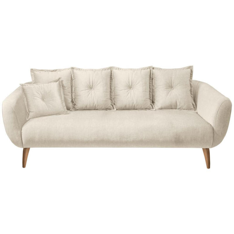 3-Sitzer-Sofa Baggio Beige, Buchefarben, B: 236 cm