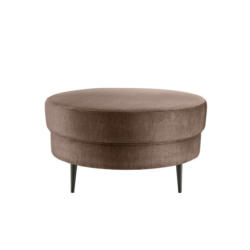 Hocker Pistaccio Hellbraun Velorus, D: 80 Cm