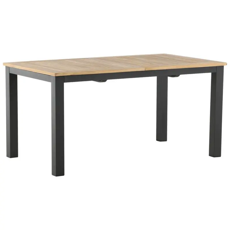 Gartentisch Panama Teakholz/Metall L 210 cm