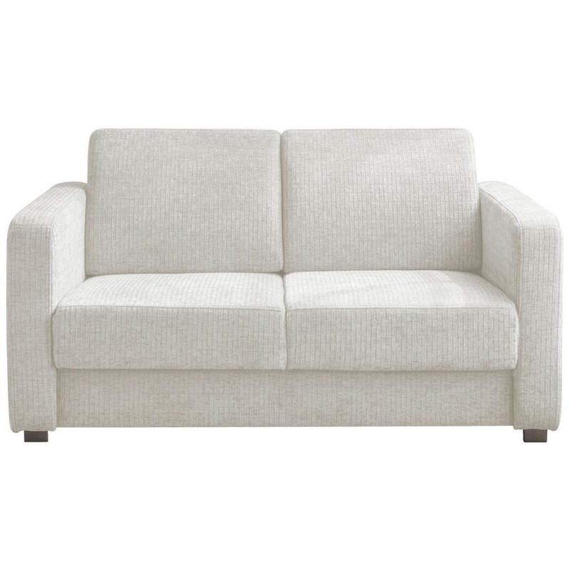 Schlafsofa Mia Mikrofaser Creme, B: 159 cm