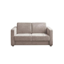 Schlafsofa Mia Mikrofaser Beige, B: 159 Cm