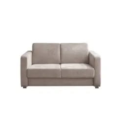 Schlafsofa Mia Mikrofaser Beige, B: 159 cm