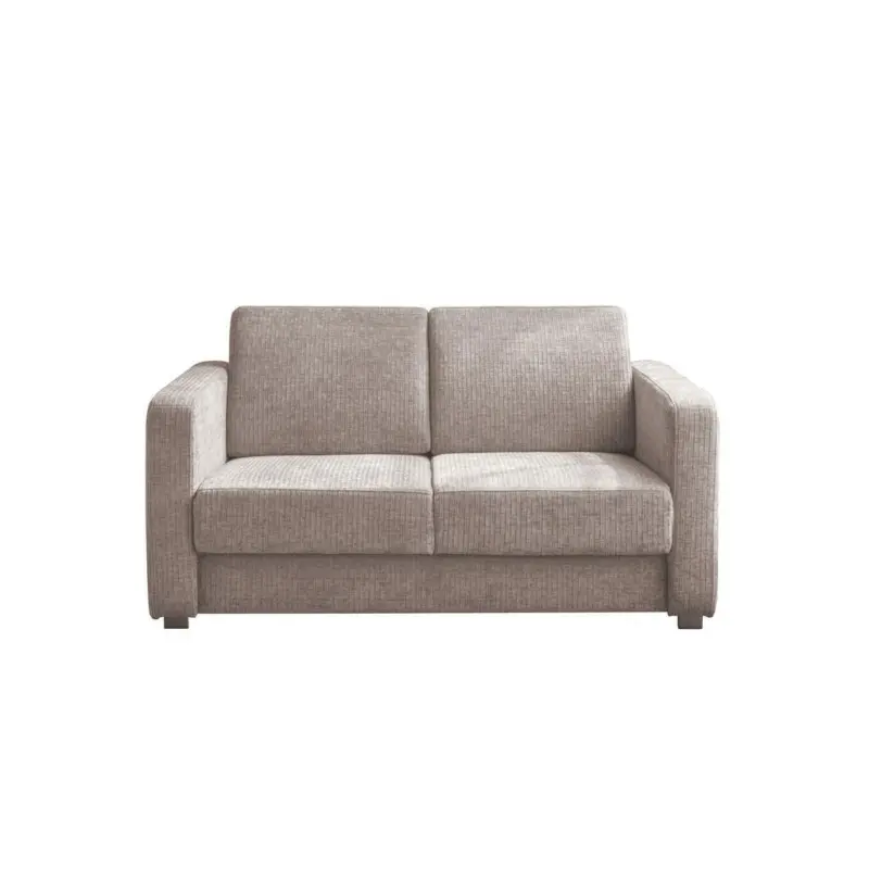 Schlafsofa Mia Mikrofaser Beige, B: 159 cm
