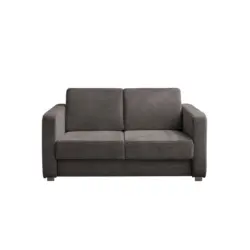 Schlafsofa Mia Braun, Grau, B:159 Cm