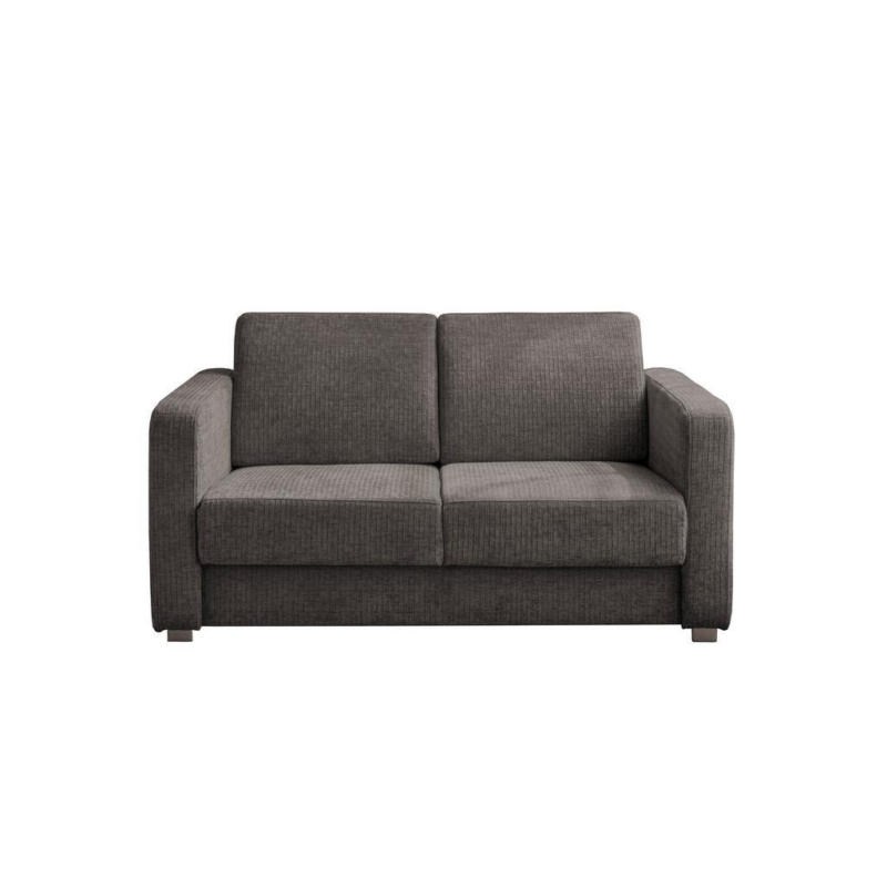 Schlafsofa Mia Braun, Grau, B:159 Cm