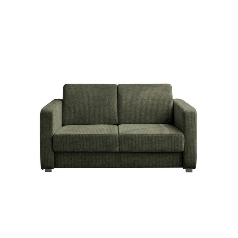 Schlafsofa Mia Mikrofaser Olivgrün, B: 159 Cm