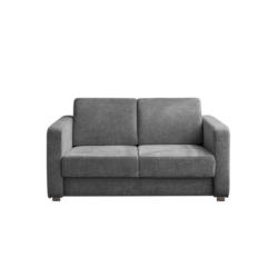 Schlafsofa Mia Mikrofaser Grau, B: 159 Cm