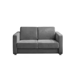 Schlafsofa Mia Mikrofaser Grau, B: 159 cm