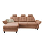 Möbelix Ecksofa Brizzini Koralle S: 176x250-280 cm