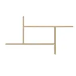 Möbelix Wandregal Ryan, B: 99 Cm Eiche Dekor