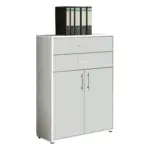 M&ouml;belix Office Edition B: 84,5 Cm Wei&szlig;