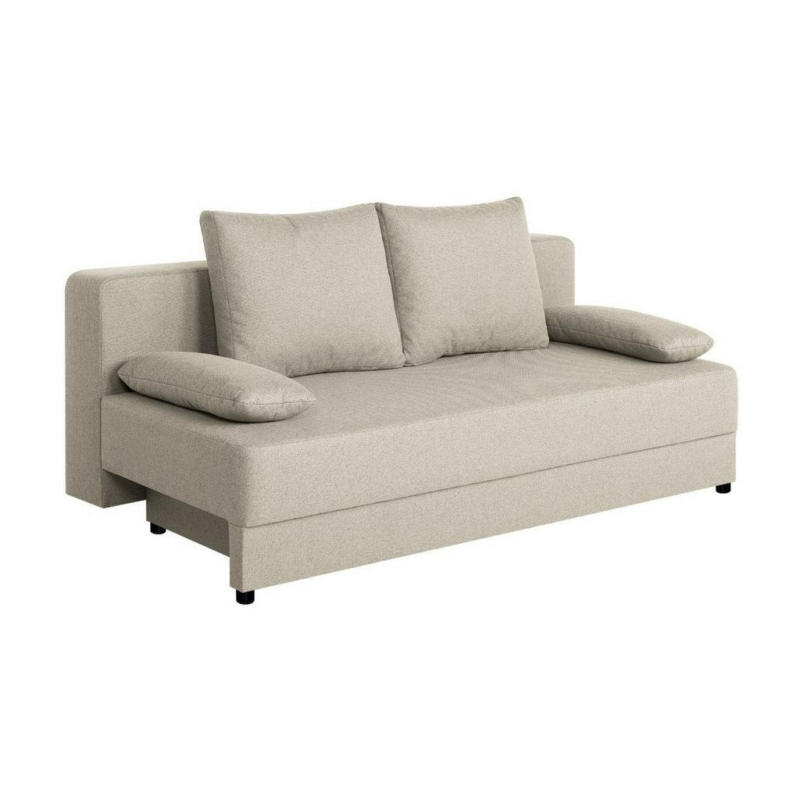 Schlafsofa mit Bettkasten Lia Beige