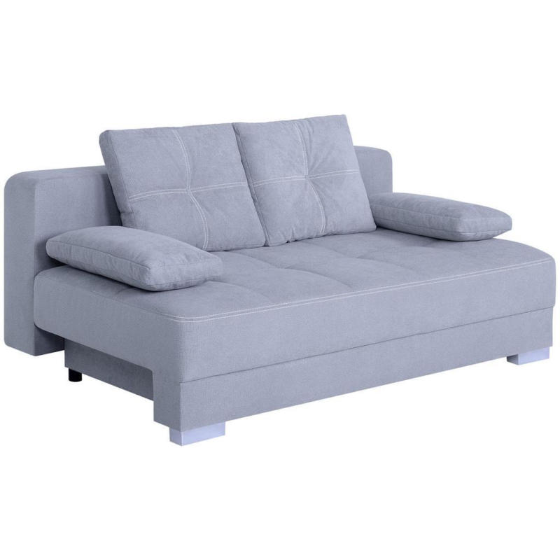 Schlafsofa mit Bettkasten Ben Grau