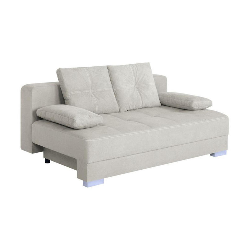 Schlafsofa mit Bettkasten Ben Creme